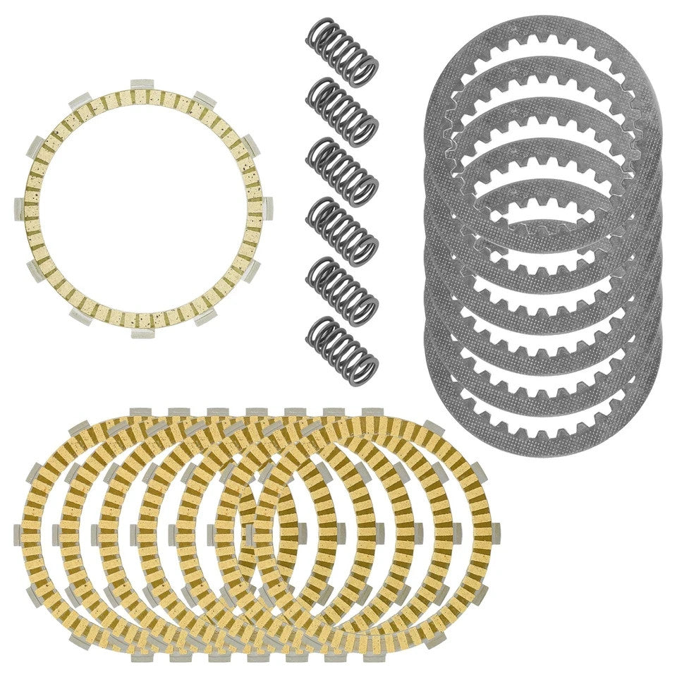 Clutch Friction Steel Plates Springs Kit For Honda Custom 900 CB900C 1980-1982