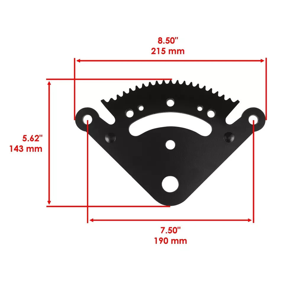 Steering Shaft Sector Kit For John Deere LA130 LA135 LA140 LA145 LA150 LA155