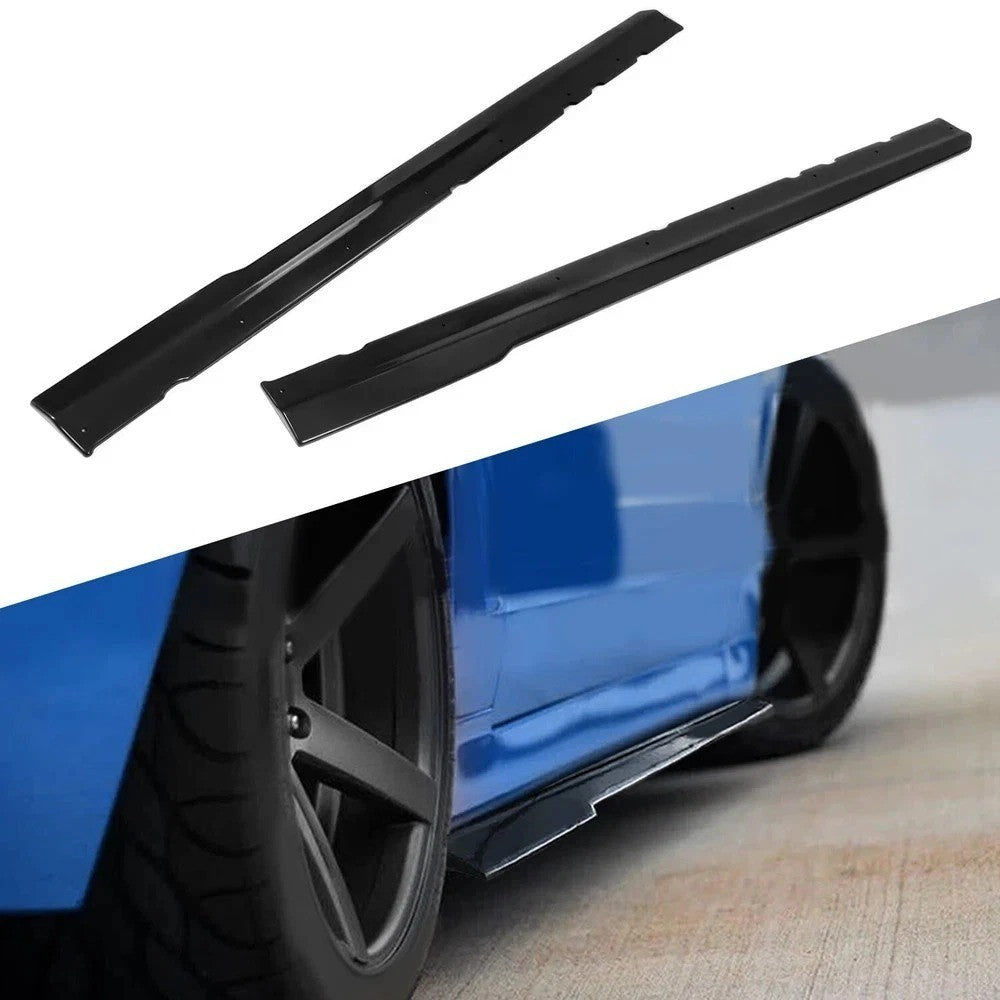 For 99-04 Ford Mustang Side Rocker Splitters Extend Extension Lip Skirt