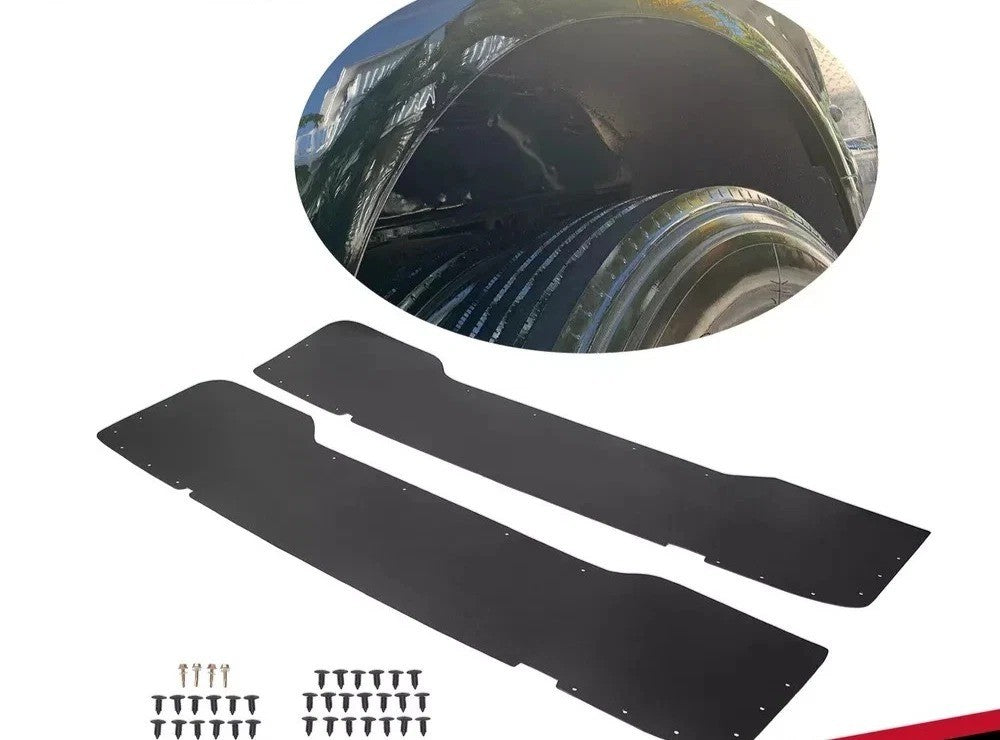 Dually Left Right Rear Bed Inner Fender Liner Set Fits 99-10 Ford F350 F450