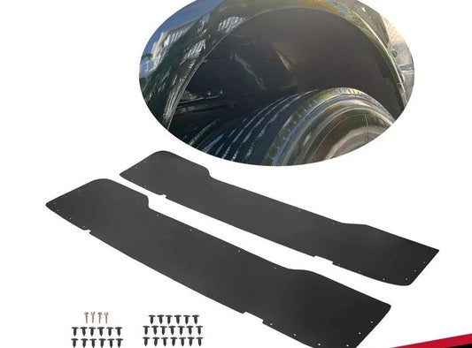 Dually Left Right Rear Bed Inner Fender Liner Set Fits 99-10 Ford F350 F450