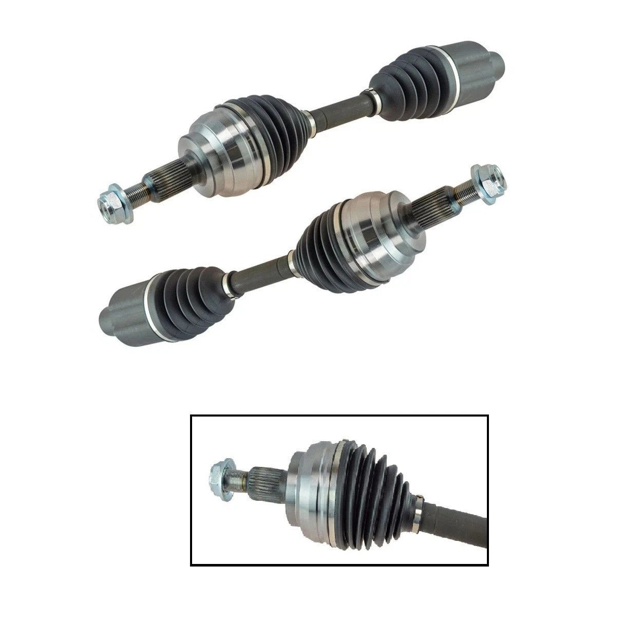 Front CV Axle Shaft Set For 2006-2010 Dodge Ram 1500 2011 Ram 1500