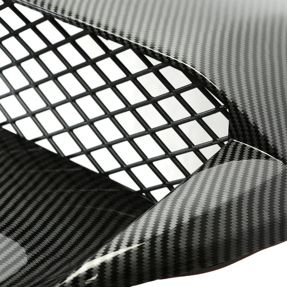 HECASA Carbon Fiber Air Flow Hood Scoop Bonnet Vent For 2015-2021 Subaru WRX STI