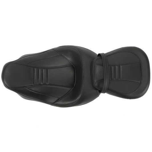 Low-Profile Driver Passenger 2-UP Seat For Harley Touring Road King 2009-2023