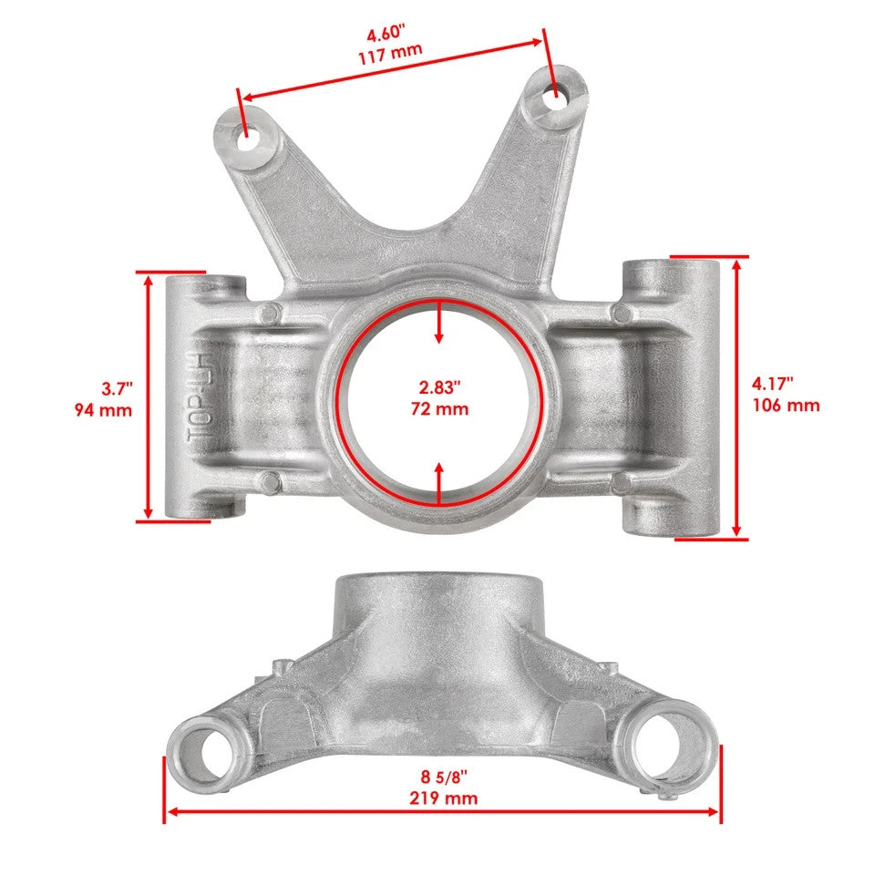 Rear Left Knuckle & Bearing Bushings For Polaris Sportsman SP 850 2015-2021
