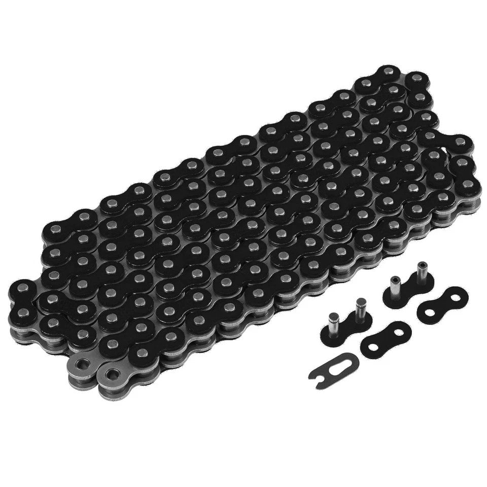 Black Drive Chain And Sprocket Kit for Kawasaki Ninja 300 Ex300 Abs 2013-2017