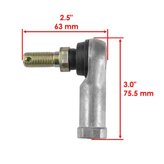 Caltric Tie Rod Set For Honda Rancher 420 TRX420 4x4 2014 2015-2024 Left & Right