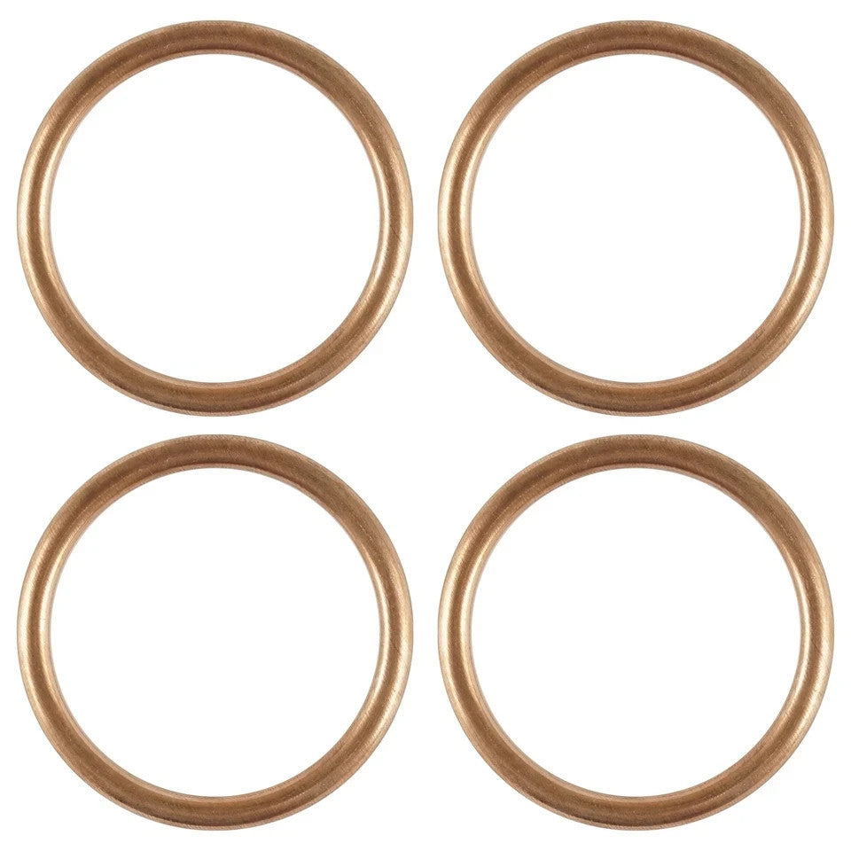 Exhaust Pipe Holder Gasket for Kawasaki Ninja ZX-10 ZX1000B 1988 1989 1990