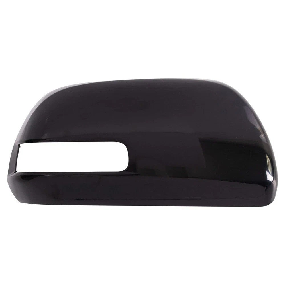 Mirror Caps Black Set Fits 2010-2013 Toyota 4Runner with Turn Signal