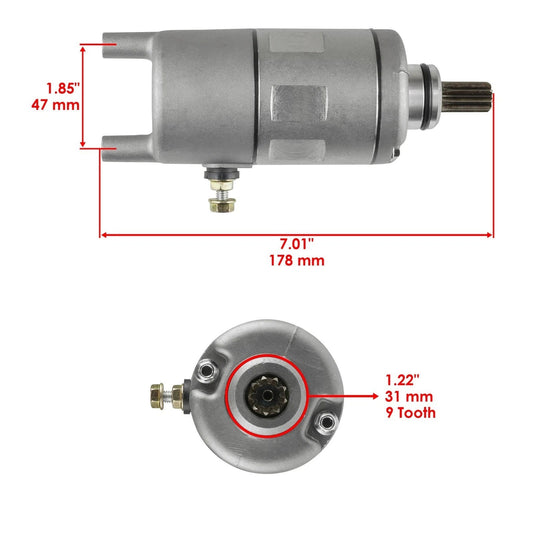 Starter for Yamaha Moto-4 200 225 Moto 4 1983 1984 1985 1986 1987-1990 New