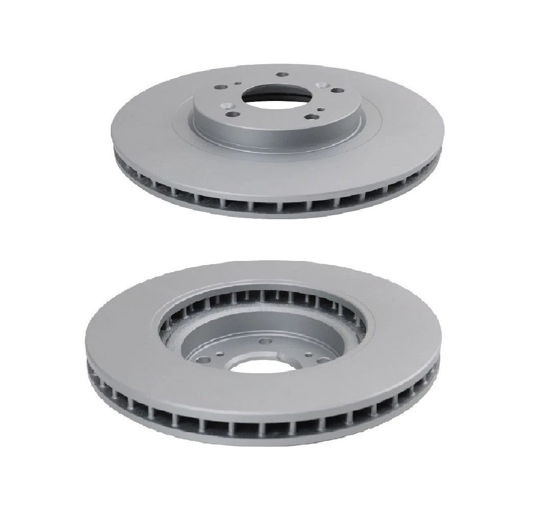 Front Brake Pad & Rotor Kit Ceramic Premium G-Coated Fits Acura Honda