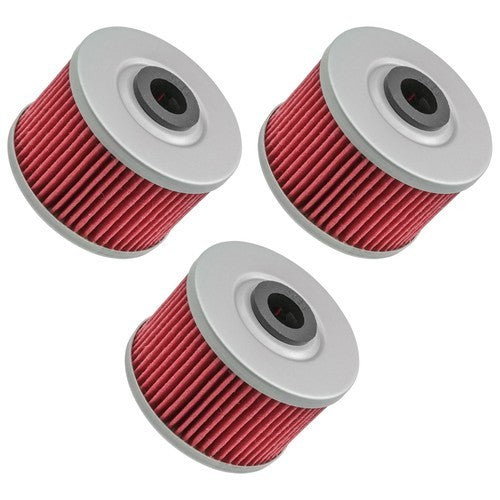 3 Pack Oil Filter for Honda XR400R XR440 1996 1997 1998 1999 2000 01 02 03 2004
