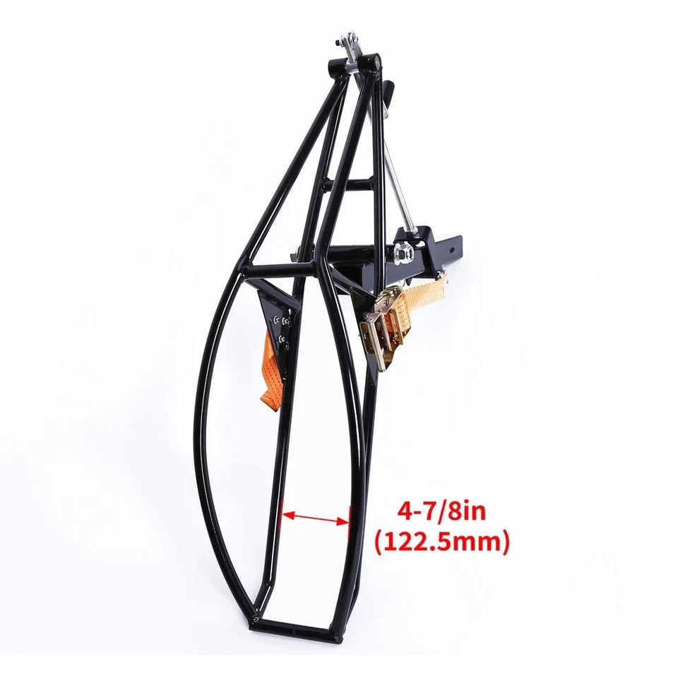 1000lbs Motorcycle Scooter Carrier Tow Receiver Trailer Hauler Hitch Mount Rack