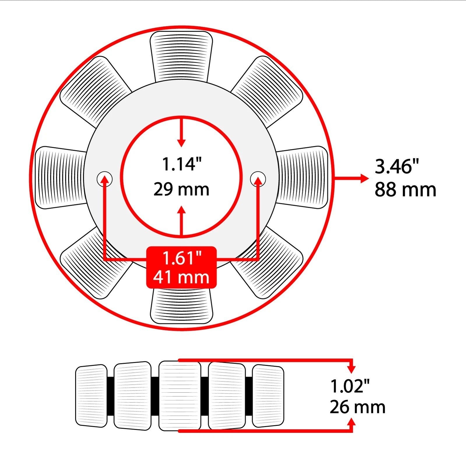 Stator fits Polaris Predator 50 2007 / Outlaw 50 2008 2009-2019 0454949 0453559