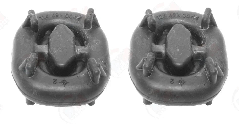 FOR Mercedes Benz OEM (SET OF 2) Rubber Donut Exhaust Muffler Hanger 1244920044