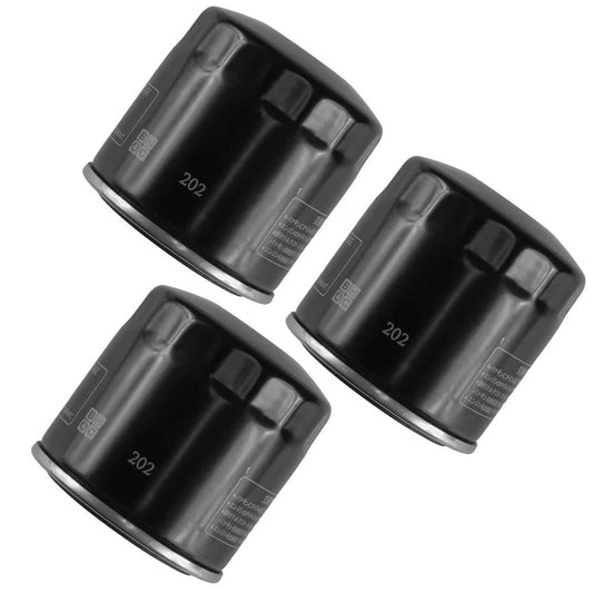 3 Pack Oil Filter Kawasaki EN450 En-450 454Ltd KAF450 Mule KVF750 Brute Force