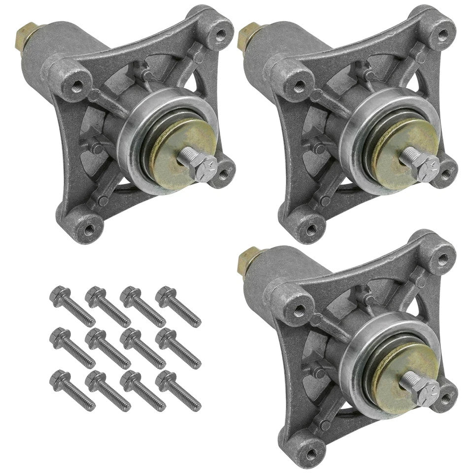 3 Spindle Assembly For Husqvarna GTH26V54 LGT2554 LGT2654 LGT24K54 2554