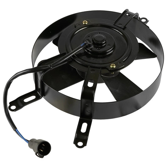 Caltric Radiator Fan Assembly For Kawasaki Brute Force 750 KVF750-A 2005-2011