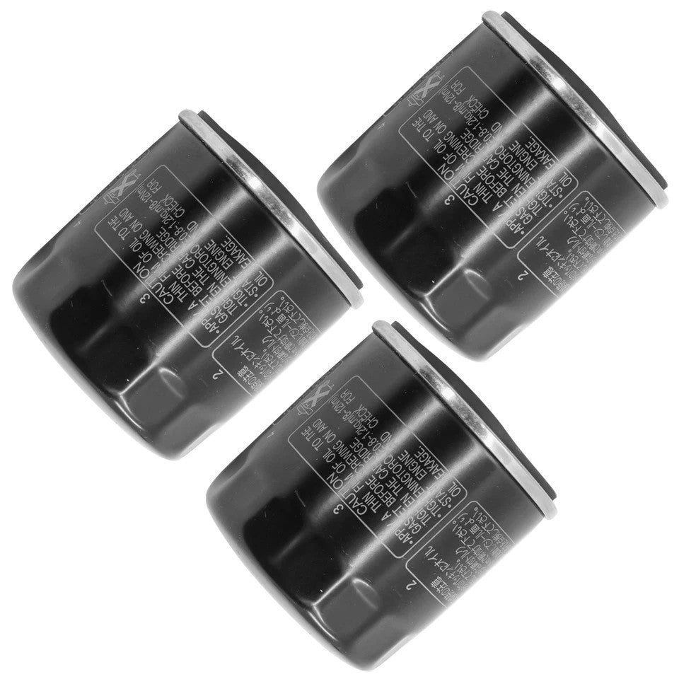 for Kawasaki KAF620 Mule 2510 4X4 1993 1994 1995 1996-2000 Oil Filter 3-Pack