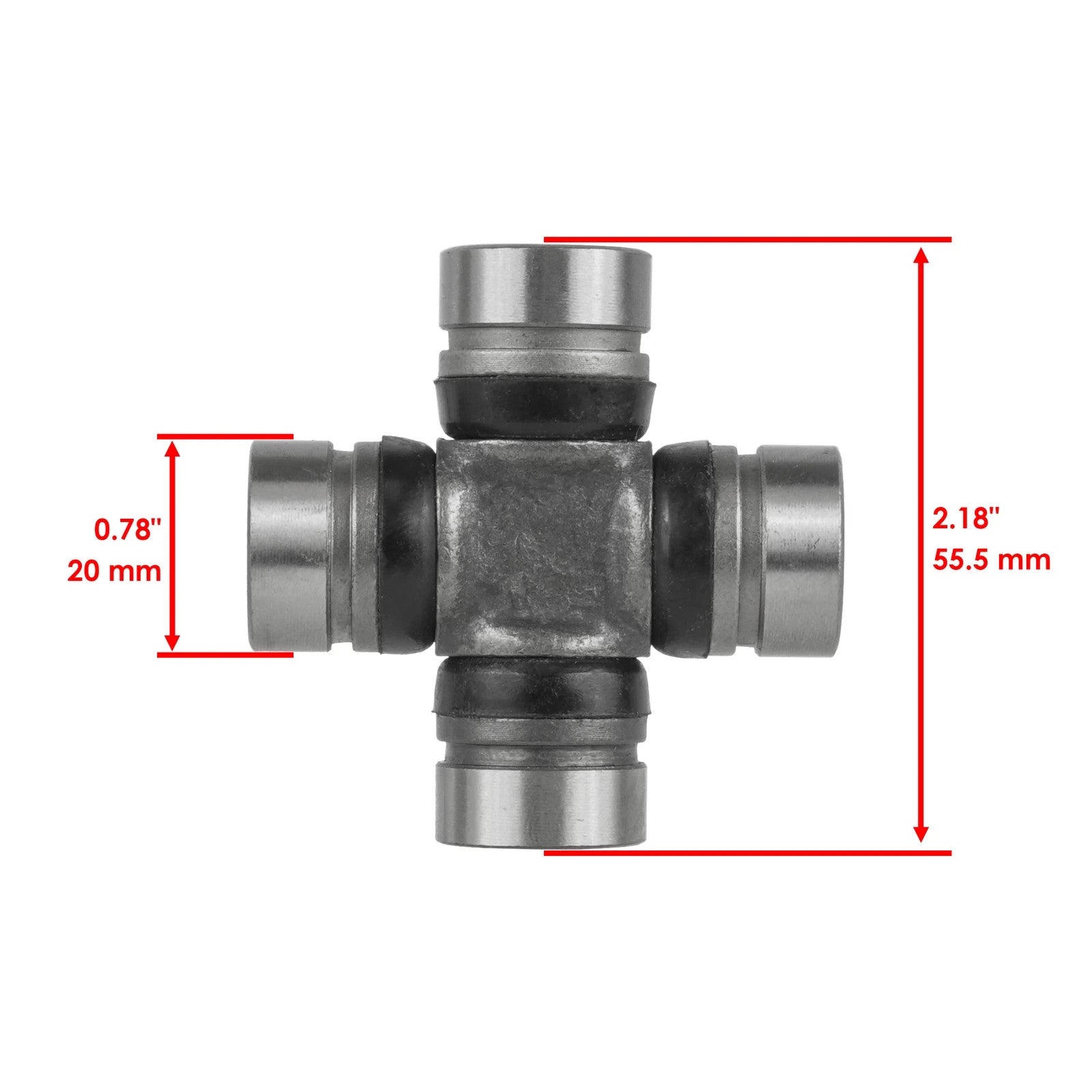 Rear Propeller Drive Shaft Coupler Yoke for Suzuki Quadsport 250 LT-Z250 2004-09