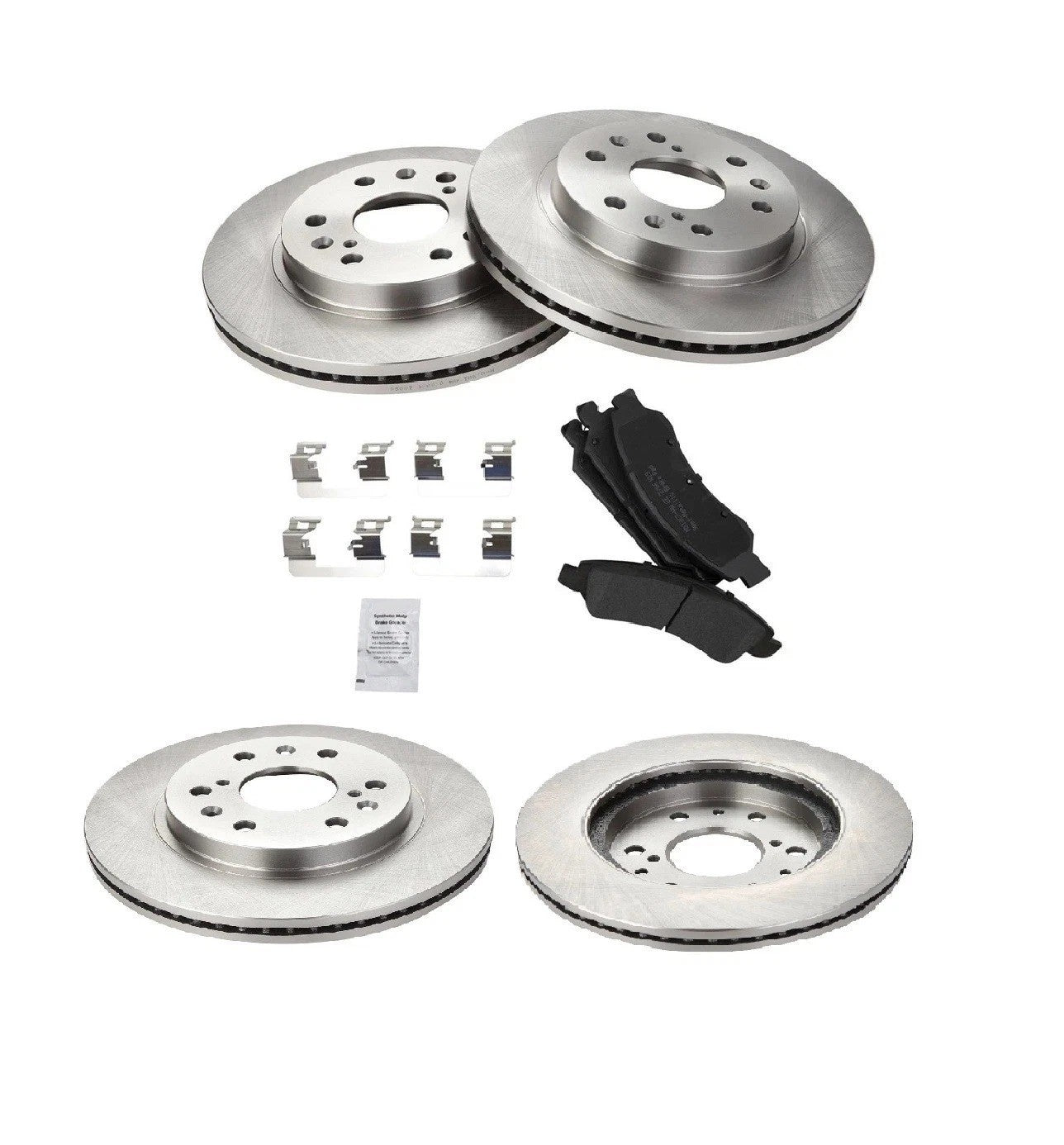 Front Premium Posi Semi Metallic Brake Pads & Rotors Kit for GM Truck
