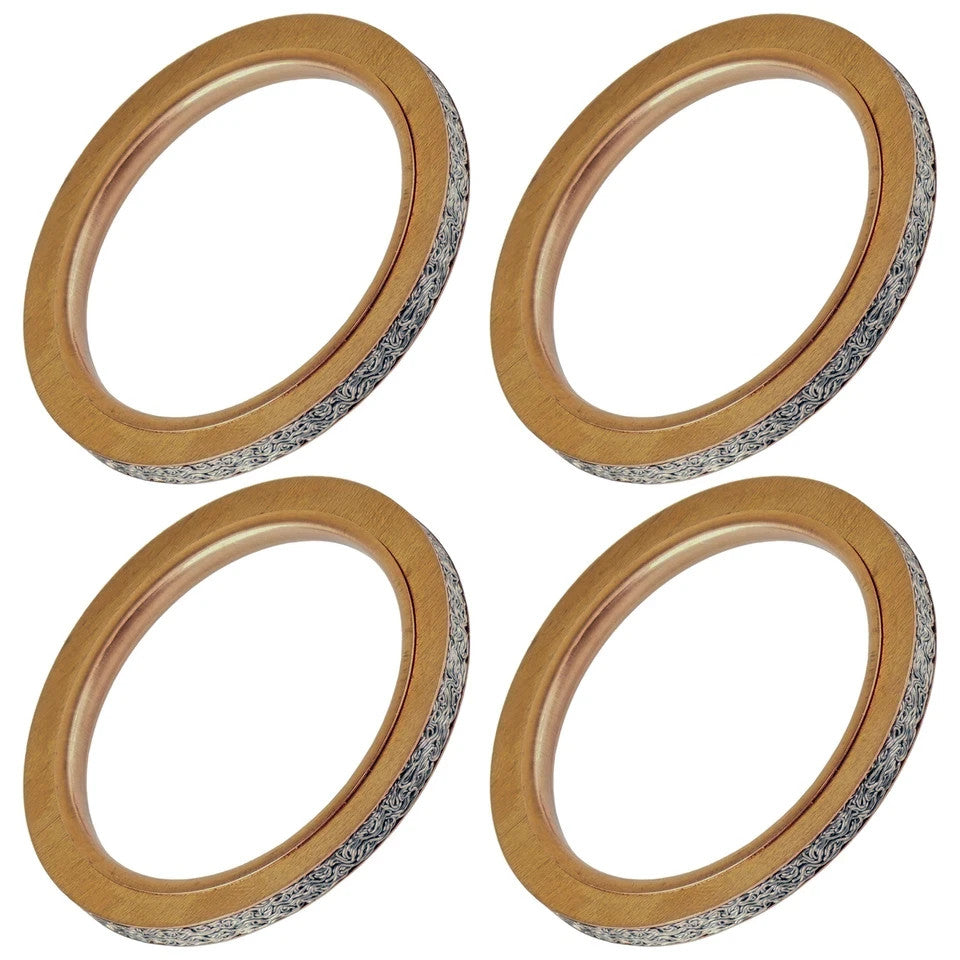 4 Exhaust Muffler Pipe Gaskets for Suzuki GSF1200 GSF1200S Bandit 1200 1997-05