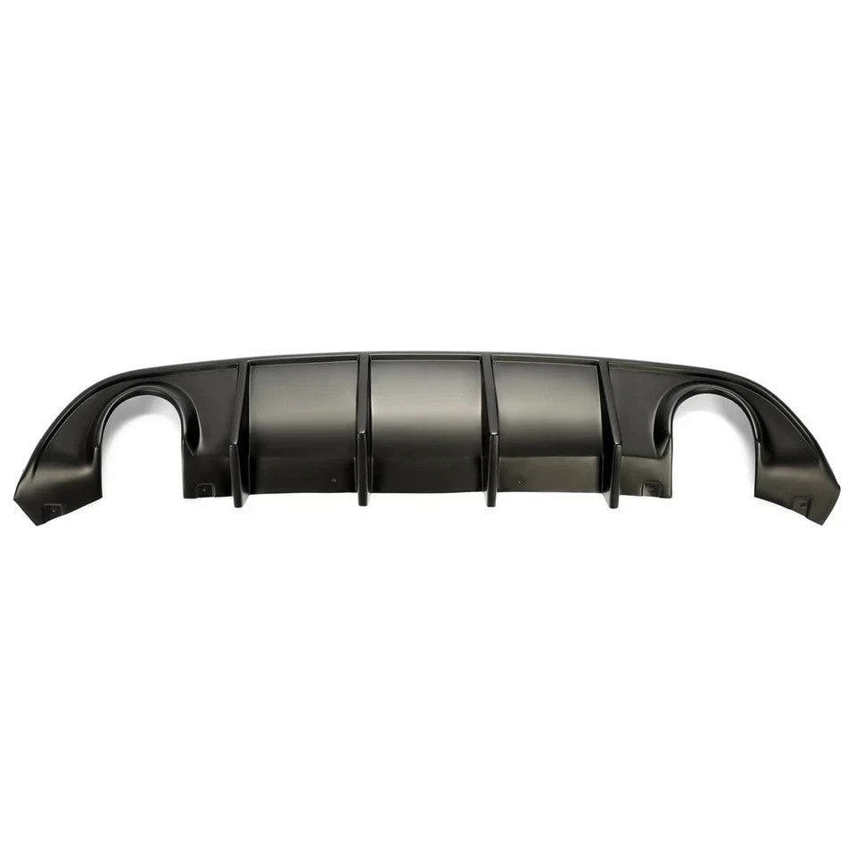 Fit 15-23 Dodge Charger SRT Rear Bumper Valance Diffuser Matte Black PP