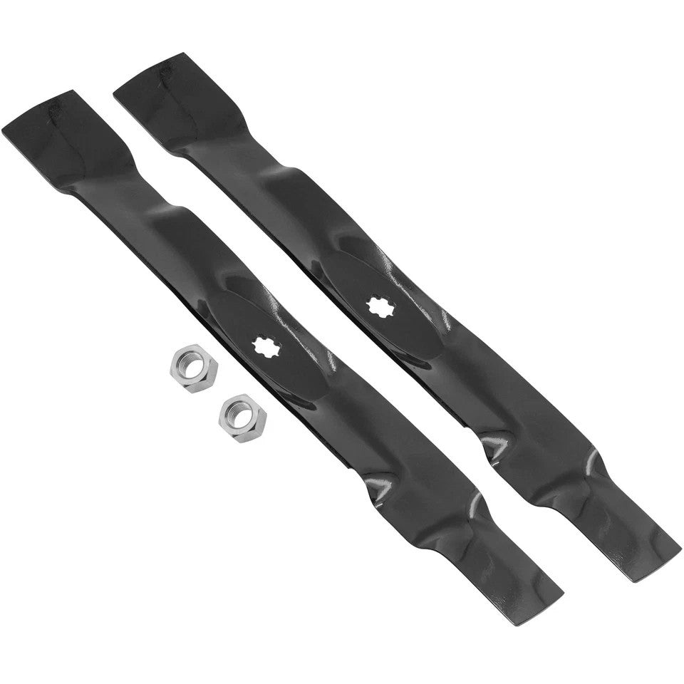 Mower Blade w/ Nut for John Deere X125 X126 X145 X300 X304 X310 Tractor 42" Deck