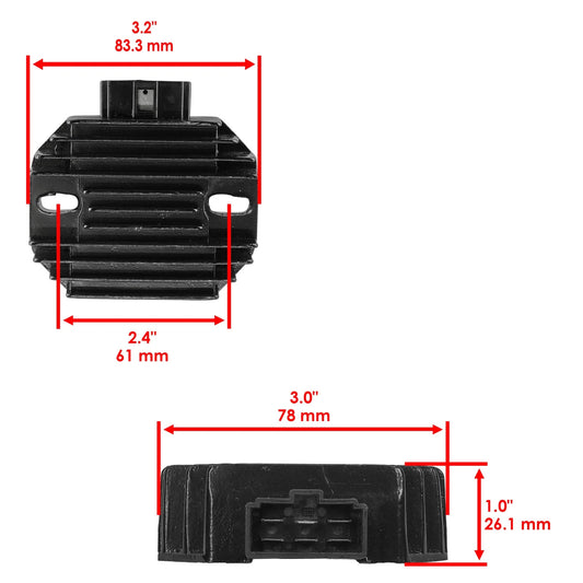 Regulator Rectifier for John Deere M70121 M97348