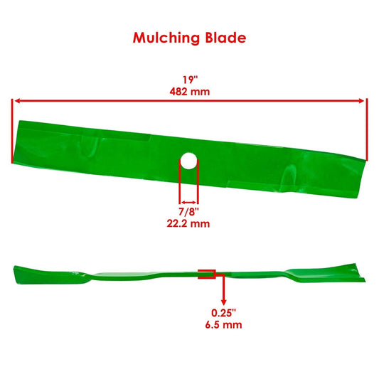 54" Blade for John Deere Z520A Z535R Z540R Z710A Z720 Z730M Z735M Z740R Z760R