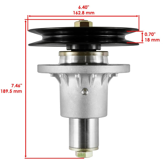 Spindle w/Pulley for Exmark LZ31BV724 LZ28KC724 LZ27KC724 1033206 103-1105 72"