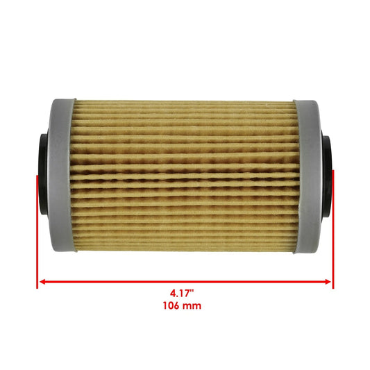 2 Oil Filter w/ O-Rings for Sea-Doo GTI 4-Tec 130 155 2006 - 2017 / 420956740