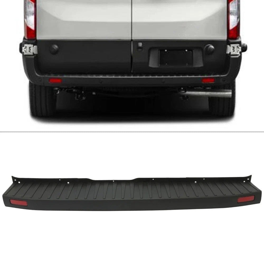 Rear Bumper Cover W/ Side End Cap Cover For Ford Transit 150 250 350 2015-2024