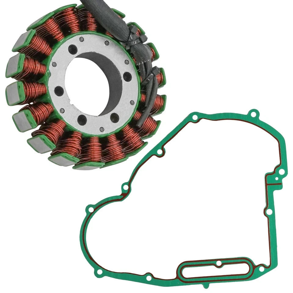Stator & Gasket for Polaris Sportsman 700 Carb 2004 2005 2006 18 POLES