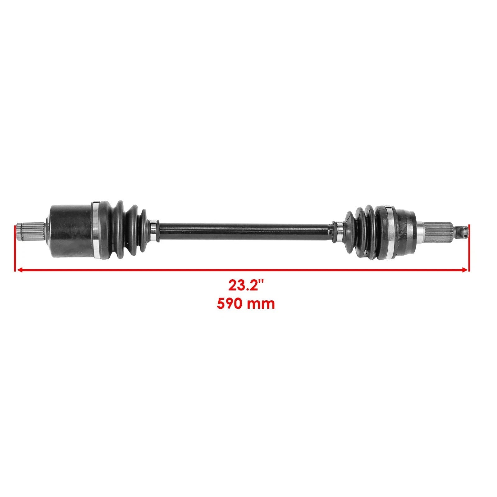 Caltric Front & Rear Axles For Polaris Scrambler 850 HO 2013-2015 Left & Right