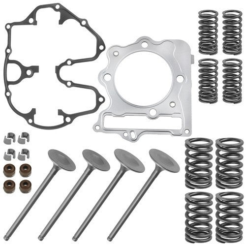 Cylinder Intake Exhaust Valve Kit for Honda TRX400EX Sportrax 400 2X4 1999-2008