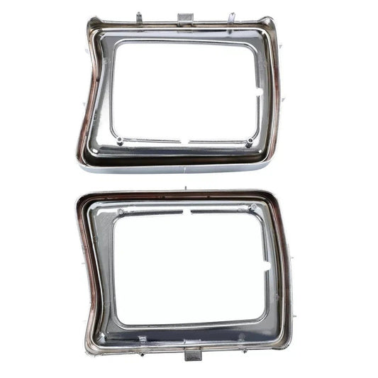 HECASA Grille For Ford F-150 Bronco 1978-1979 Front Chrome Shell & Insert Kit