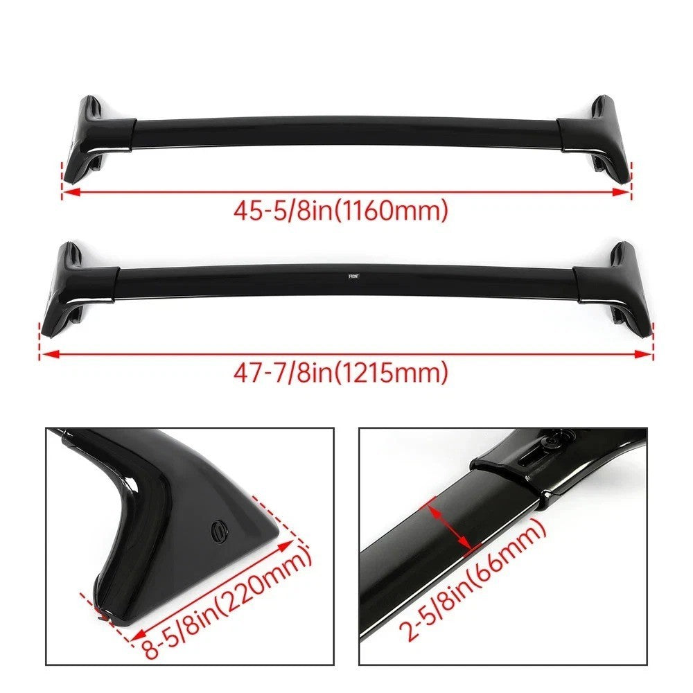 For Lexus RX350 RX450H 2016-2022 Cross bars Top Roof Rack Carrier Rails