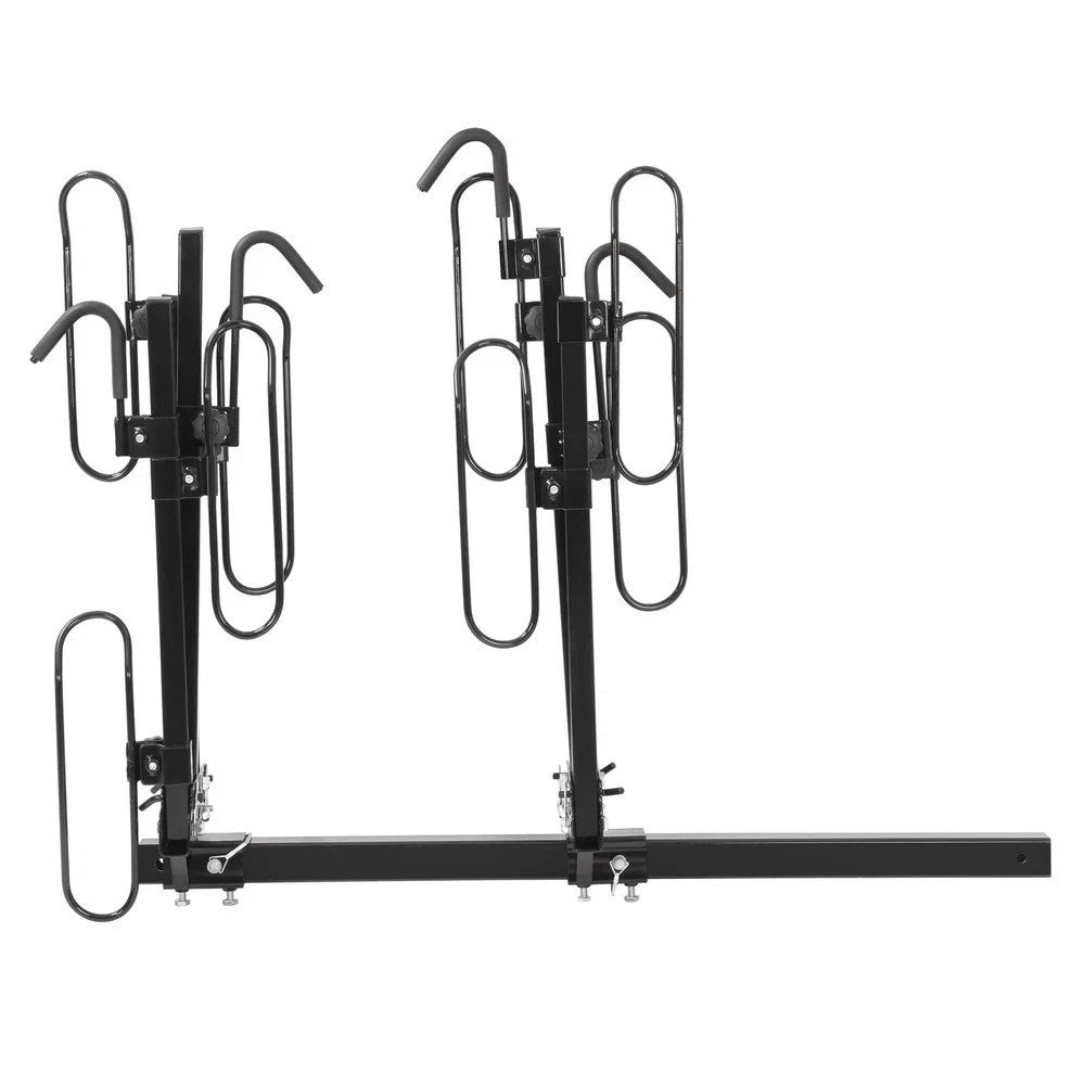 Foldable 4 Bike Bicycle 2" Hitch Mount Carrier Platform Rack For Car SUV 240 lbs