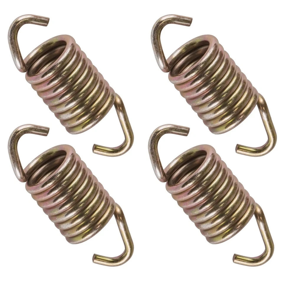 4x Exhaust Muffler Tube Pipe Spring For Polaris 7041687 3081078 7042031