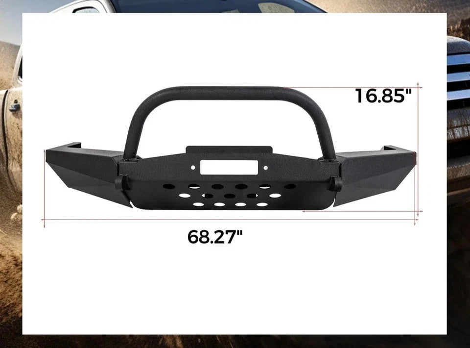 For 1998-2011 Ford Ranger Modular Front Winch Bumper with Bull Bar