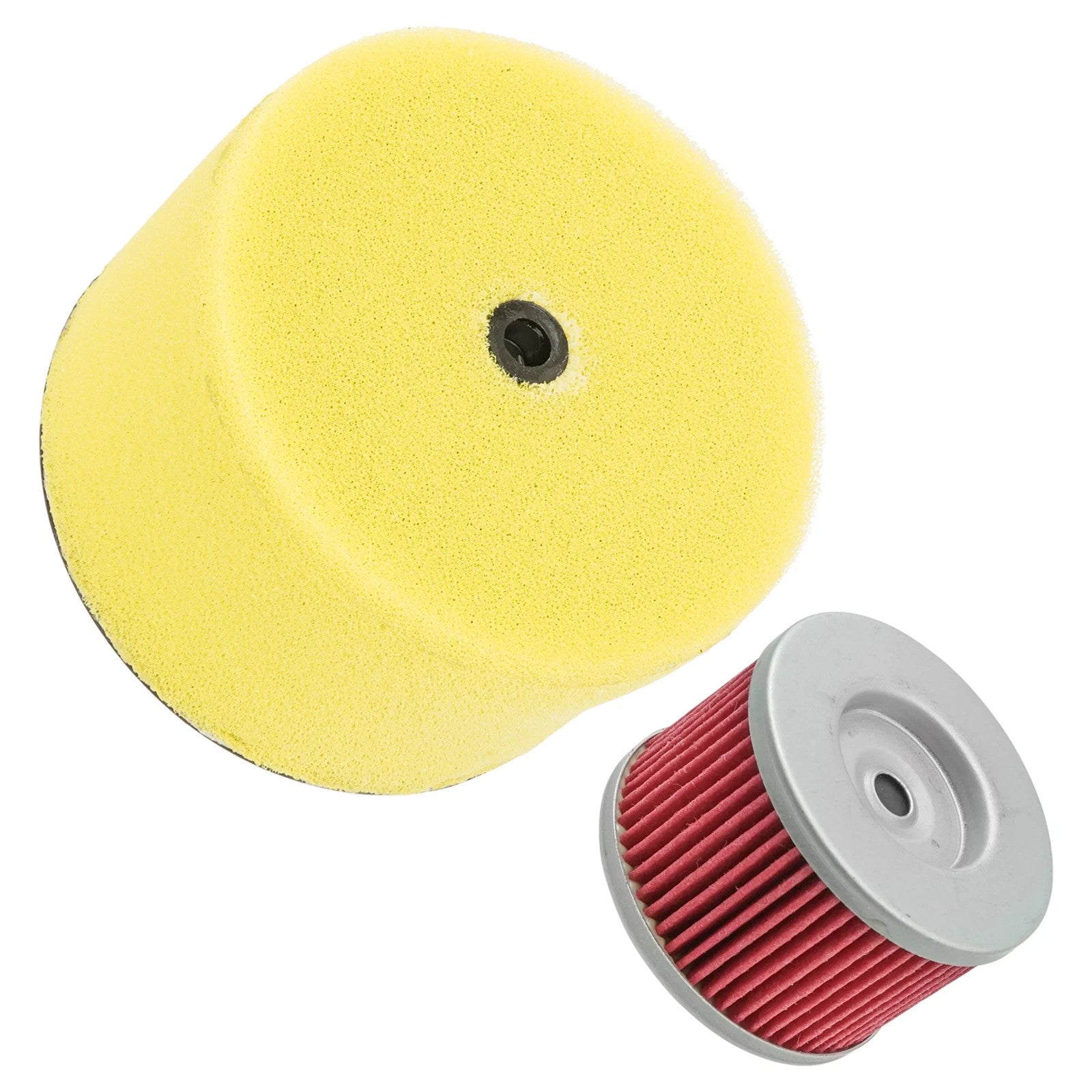 Caltric Air & Oil Filter For Honda Big Red 250 ATC250ES 1985-1987 17254-HA0-000