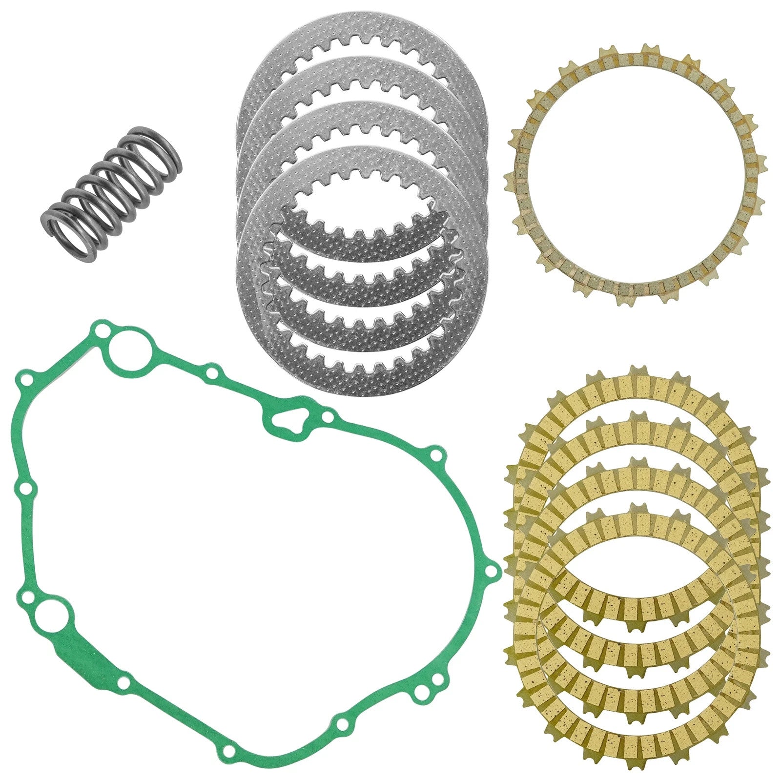 Clutch Friction Steel Plates Kit for Honda CBR300R 2015-2020 / CB300F 2015-2018