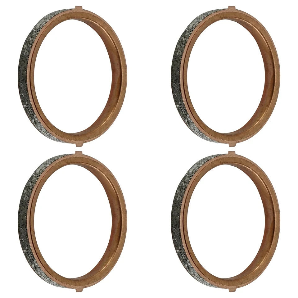 4 Exhaust Muffler Pipe Gaskets for Suzuki GSX-R1000 2001-06 / GSX-R1000Z 2003-04