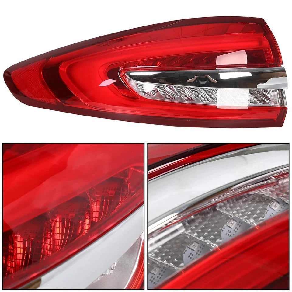 LED Driver Left Side Tail Lights Lamp For 2017-2020 Ford Fusion Outer LH