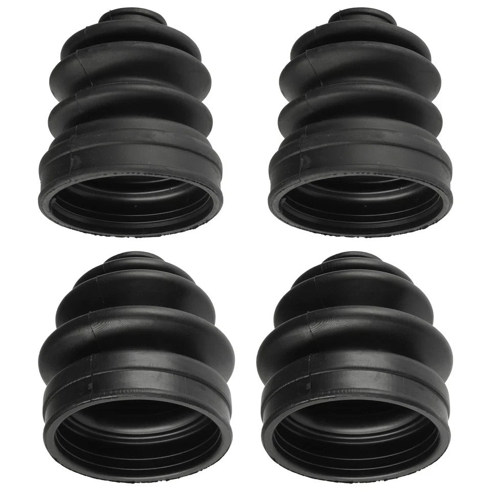 2 Rear Axle Inner Outer CV Boot Kit for Yamaha Rhino 660 YXR660F 4WD 2005-2007