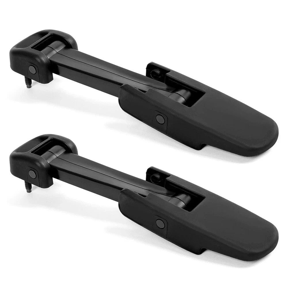 2Pcs Fit For 2003-2009 Hummer H2/ Chevy Kodiak/ GMC TopKick Black Hood Latch