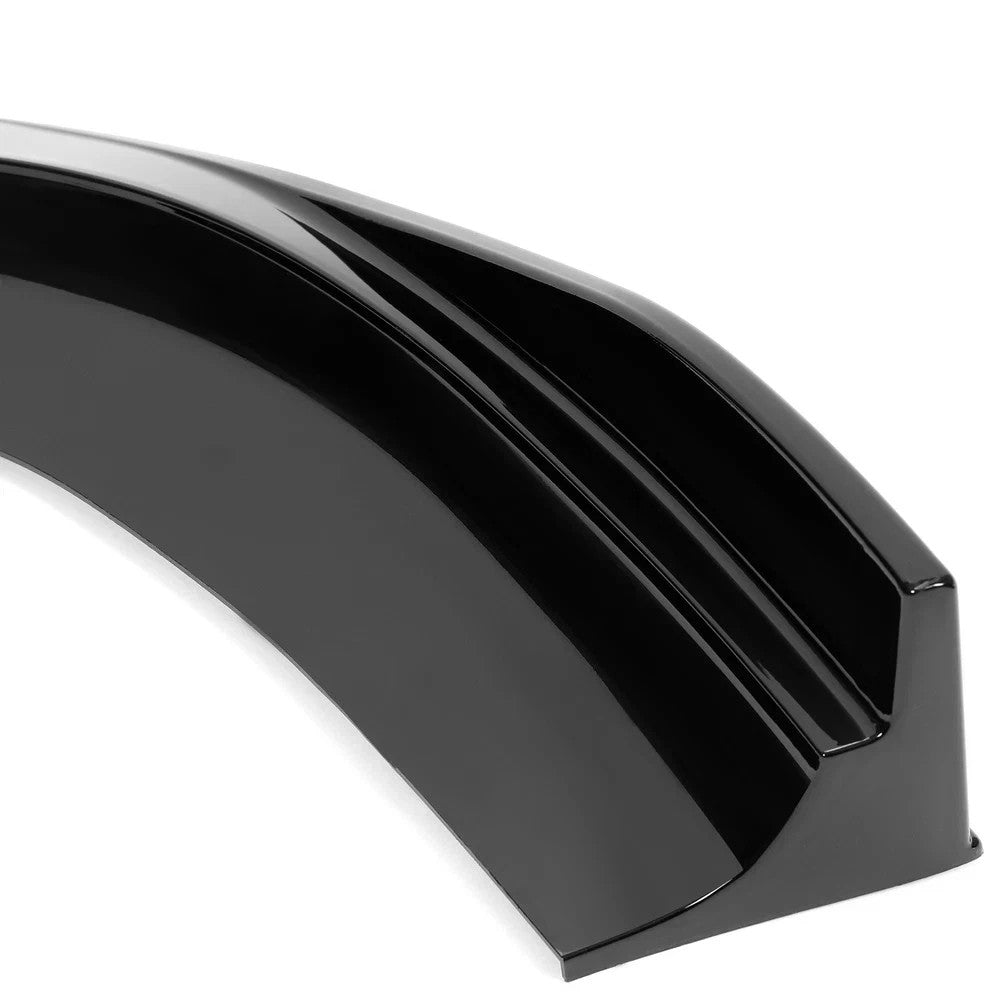 Fits 2011-2014 Dodge Charger SRT8 Glossy Black Front Bumper Lip Spoiler Splitter