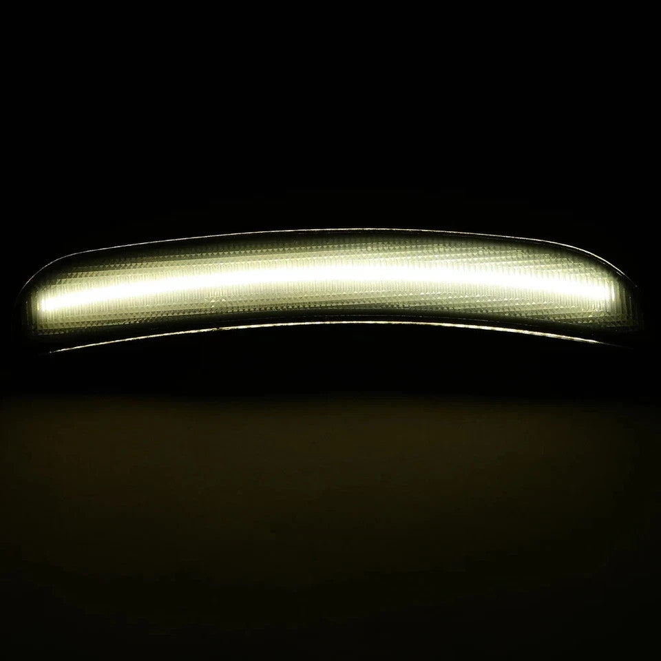 Smoke Front Rear White LED Side Bumper Marker Light For Dodge Charger 2015-22 23