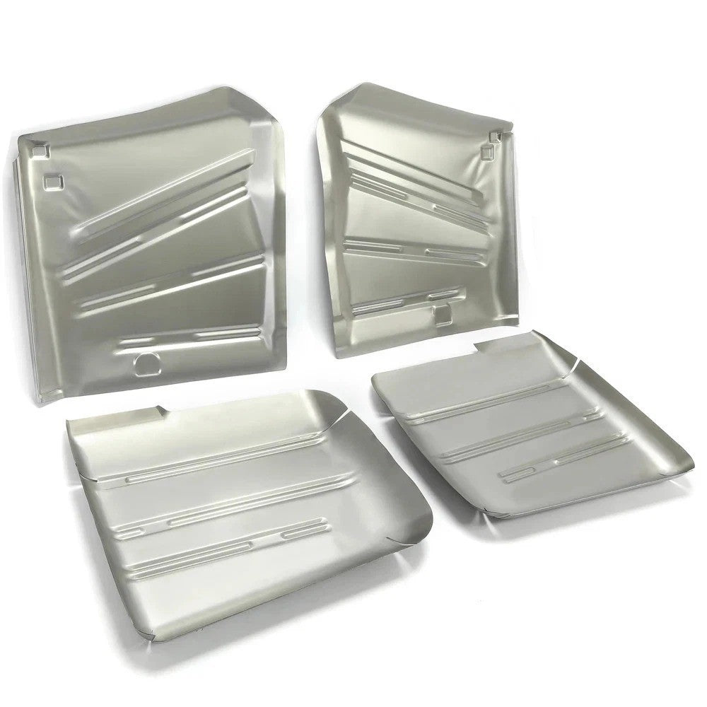 For 1958 Chevrolet Impala Bel Air Biscayne Delray Floor Pans 4pcs Factory Style